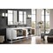 James Martin Vanities Athens 72in Double Vanity, Glossy White w/ 3 CM Ethereal Noctis Top E645-V72-GW-3ENC - alternate 4